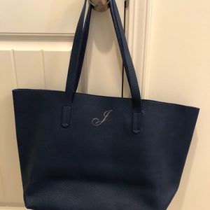 Leather tote Mark and Graham